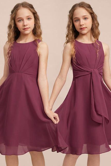 Robe Portefeuille Prune Fluide - gallery 1