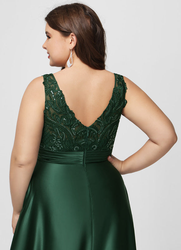 Robe Portefeuille Éclat Satiné - gallery 9