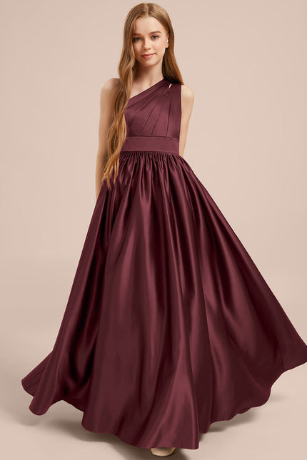 Robe Portefeuille Satinée Unie - gallery 4
