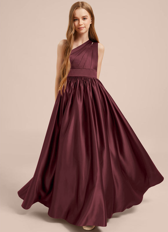 Robe Portefeuille Satinée Unie - gallery 4