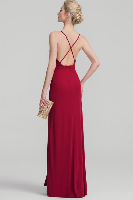 Robe Portefeuille Rouge Élancée - gallery 3
