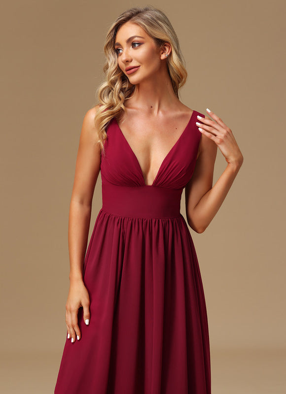 Robe Portefeuille Rose Drapée - gallery 5