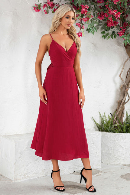 Robe Portefeuille Bordeaux - gallery 1