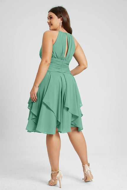 Robe Portefeuille Cascade Émeraude - gallery 7