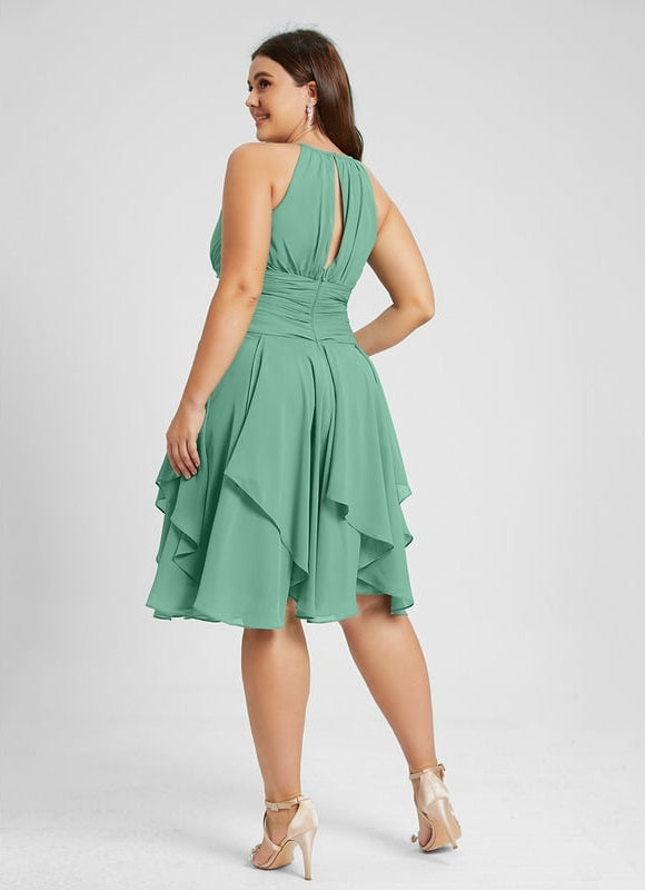 Robe Portefeuille Cascade Émeraude - gallery 7