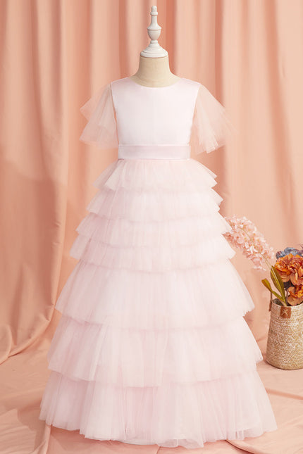 Robe Portefeuille Rose Éclatante - gallery 1
