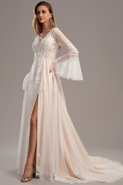 Robe Portefeuille Vaporeuse Florale - gallery 1