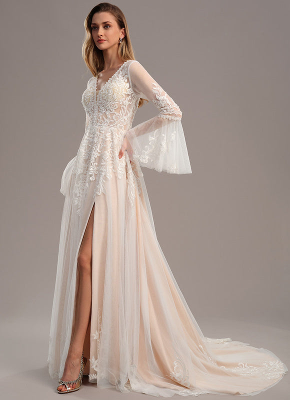 Robe Portefeuille Vaporeuse Florale - gallery 1
