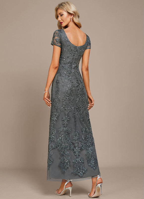 Robe Portefeuille Éclat Argenté - gallery 4