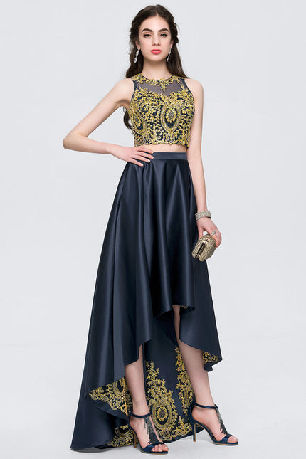 Robe Portefeuille Asymétrique Luxe - gallery 2