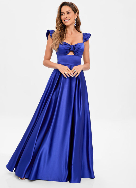 Robe Portefeuille Satin Royal - gallery 1