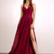 Robe Portefeuille Rose Drapée