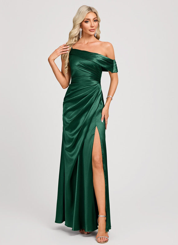 Robe Longue Portefeuille Fendue - gallery 3