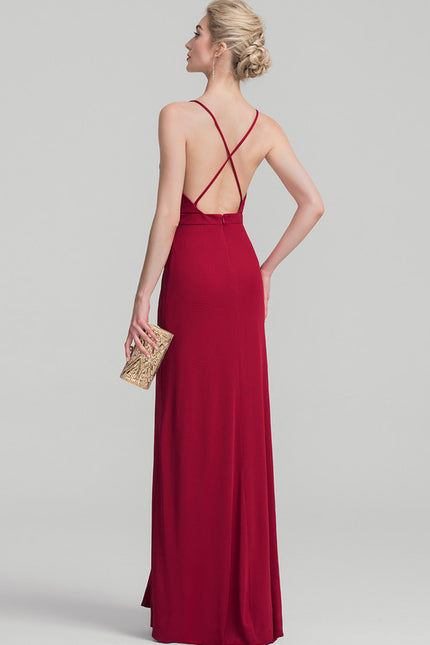 Robe Portefeuille Rouge Élancée - gallery 4