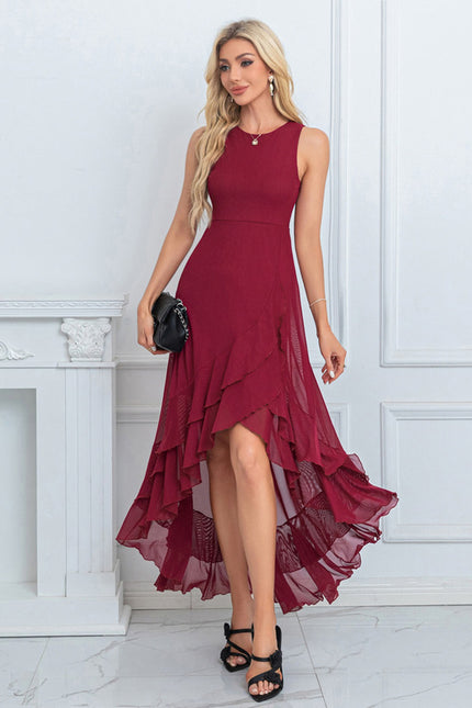 Robe Portefeuille Asymétrique Chic
