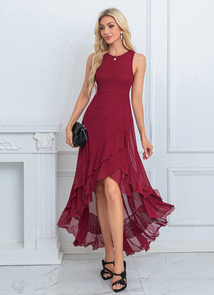 Robe Portefeuille Asymétrique Chic