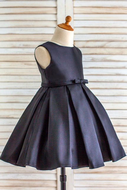 Robe Portefeuille Satinée Enfant - gallery 1