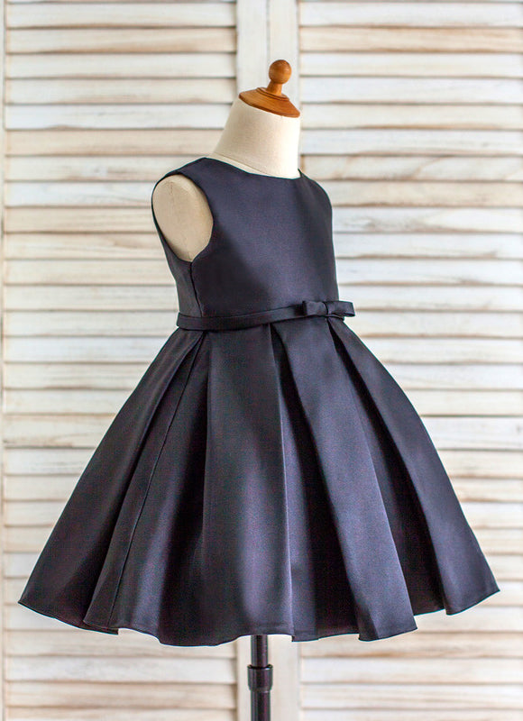 Robe Portefeuille Satinée Enfant - gallery 1