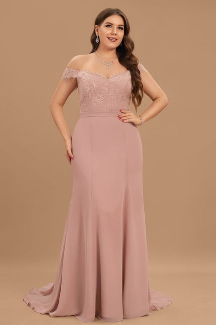 Robe Portefeuille Élégante Rosée - gallery 7