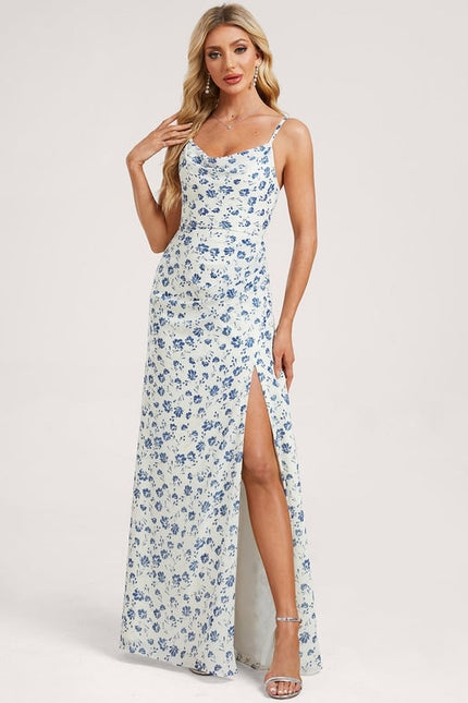 Robe Portefeuille Fleur De Pêche