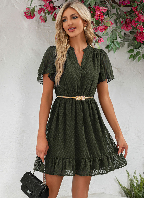 Robe Portefeuille Trapèze Marine - gallery 7