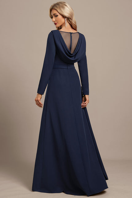 Robe Portefeuille Élégance Nocturne - gallery 5