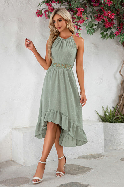 Robe Portefeuille Ailée Vert Deau - gallery 1