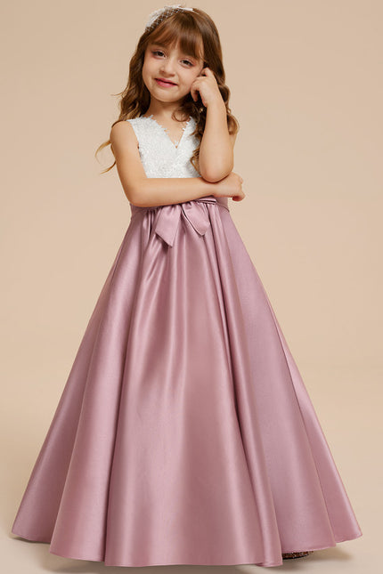 Robe Portefeuille Fille Satinée - gallery 9