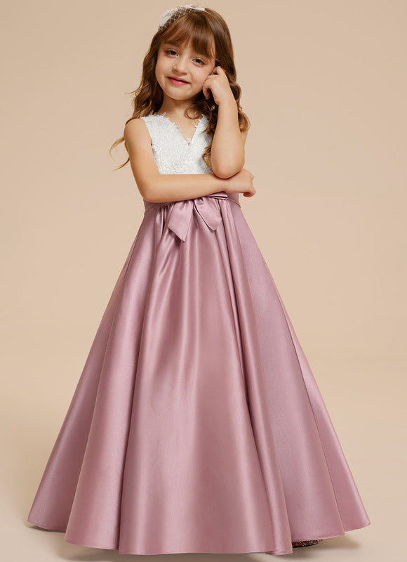 Robe Portefeuille Fille Satinée - gallery 9