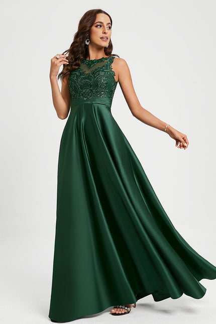 Robe Portefeuille Éclat Satiné - gallery 5