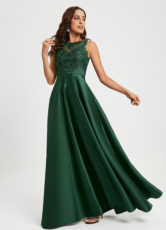 Robe Portefeuille Éclat Satiné - gallery 5