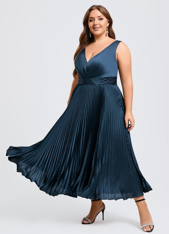 Robe Portefeuille Élégance Satinée - gallery 8