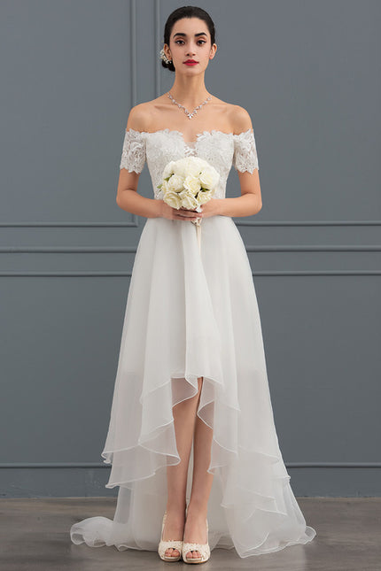 Robe Portefeuille Organza Élégante - gallery 3