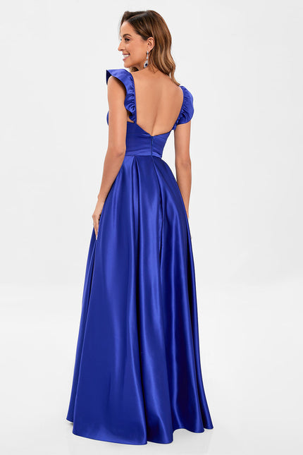 Robe Portefeuille Satin Royal - gallery 6