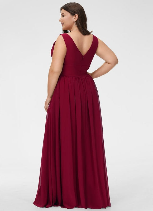 Robe Portefeuille Rose Drapée - gallery 7