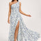 Robe Portefeuille Asymétrique Marine