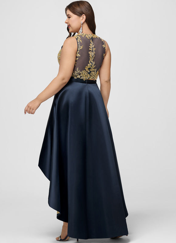 Robe Portefeuille Asymétrique Luxe - gallery 7